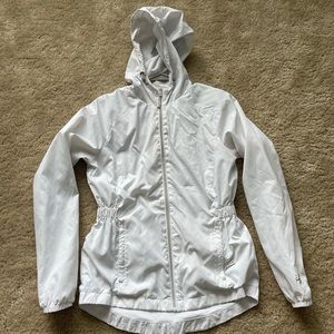 White New Balance sports jacket